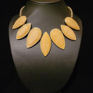 Estate Shimmering Faceted Lucite Necklace